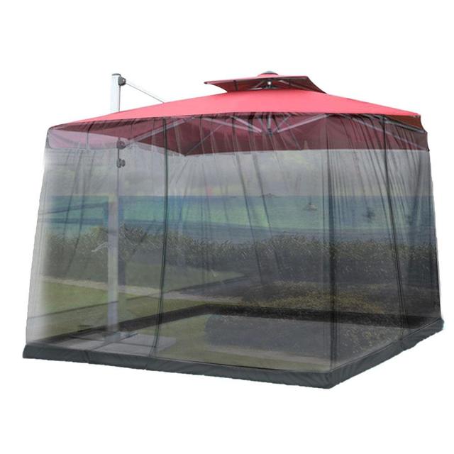 Net Patio Umbrella Netting Screen UV Resistant Netting Gazebo Style Netting For Outdoor Yard Camping Tent Camping Tent