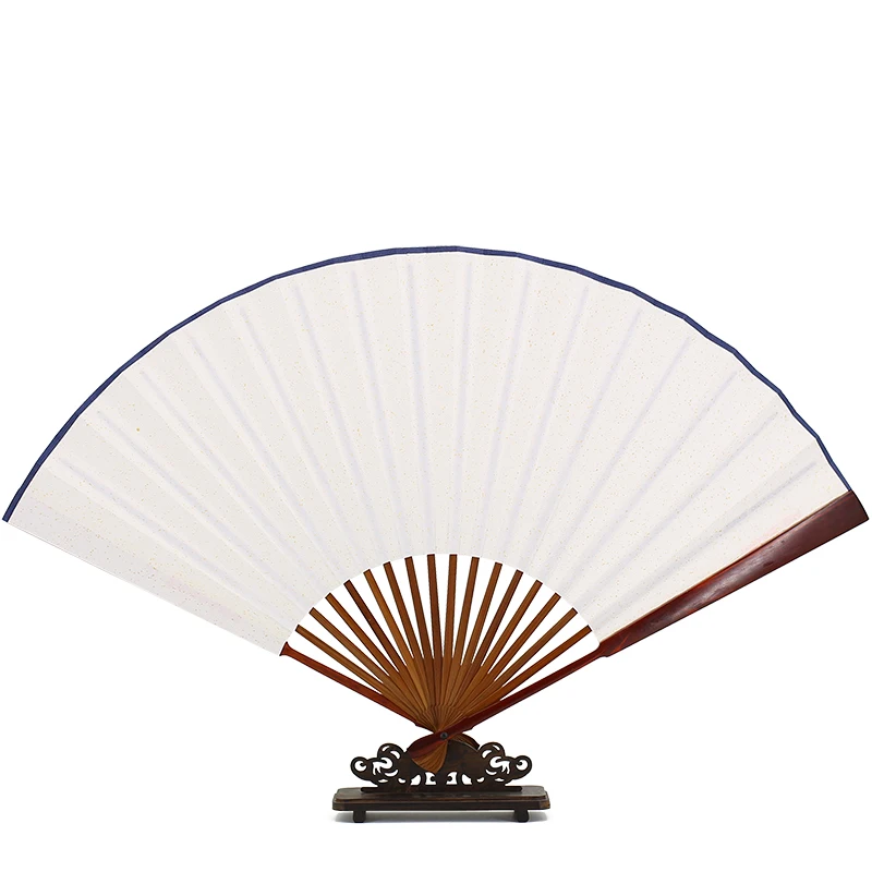 

Summer Rice Paper Blank Fan Chinese Style Hand Held Fan Fan