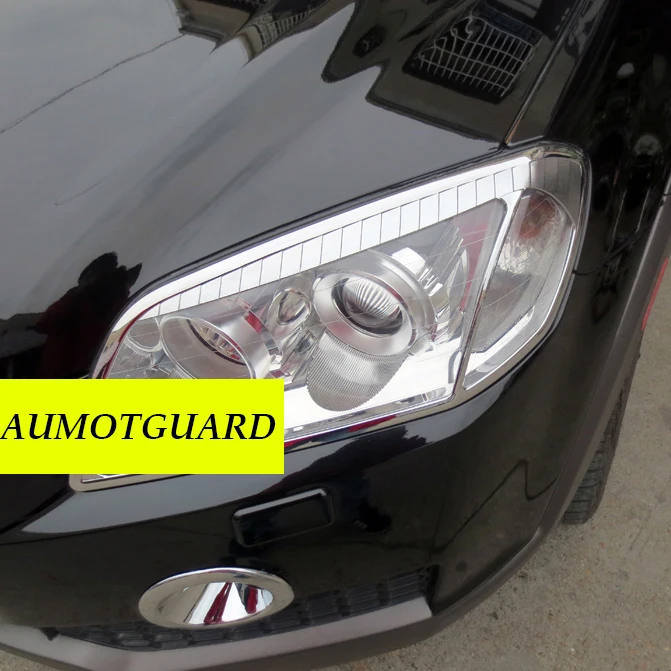 ABS хромированный автомобильный Передний фонарь/задний светильник Накладка для