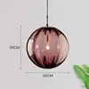 Modern Led Pendant Lamp Nordic Hanging Lights Glass Ball Lighting Fixtures Home Bedroom Living Room Suspension Luminaires Shop ► Photo 3/6