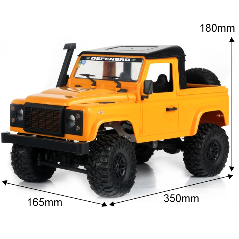 1/12 RC Rock Crawler D90 2 4G 4WD MN 91K модель грузовика игрушки в разобранном виде набор для