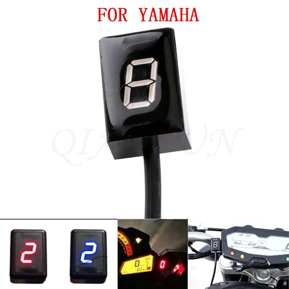 Для Yamaha YZF-R1 FZ8 FZ1 FZH150 FZN150 FZS600 FZS1000 YZF-R6 для мотоцикла Ecu штекер крепление 1-6 уровень скорости шестерни дисплей индикатор