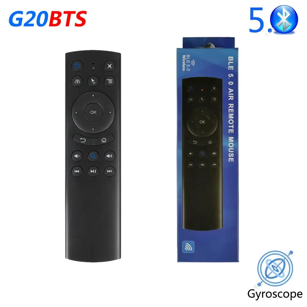 G20BTS Bluetooth Беспроводная воздушная мышь гироскоп умный пульт дистанционного