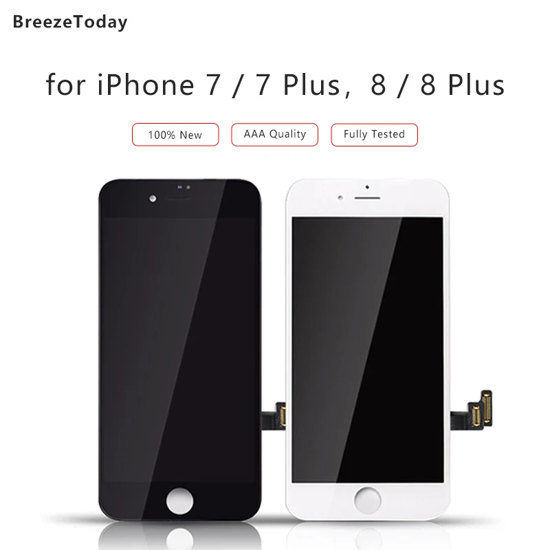 ЖК экран для iPhone 7 Дисплей 8 Plus дисплей сменный экран|Экраны мобильных телефонов| |
