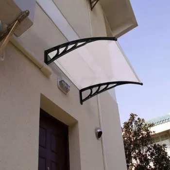 

120 X 75 cm DIY Sun Shelter Anti UV Ultralight Sunshade Gazebo Outdoor Furniture Door Window Awning Canopy Taffeta Tarp Tent