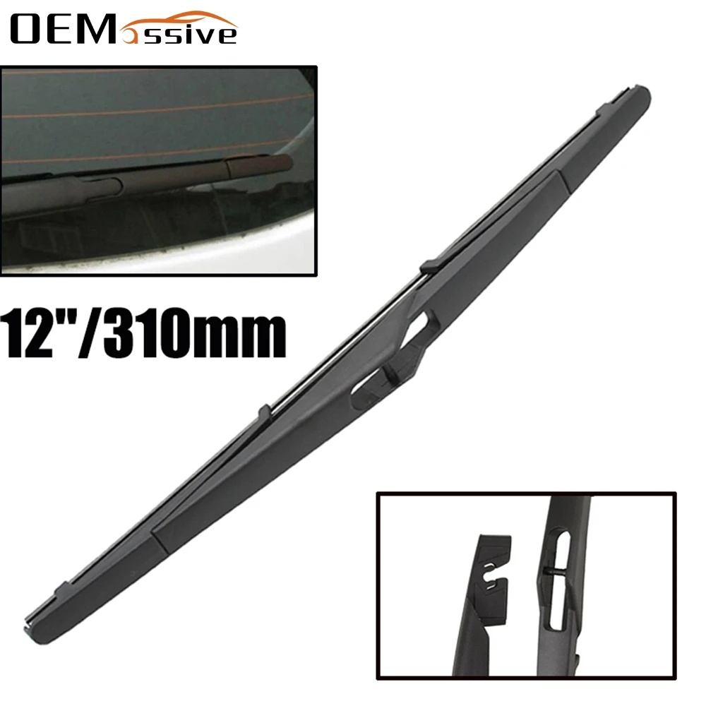 

12" Tailgate Rear Windshield Wiper Blade For Ford Fiesta VII Focus MK3 Mondeo 4 Estate For Toyota Yaris XP90 Mitsubishi Colt 5DR