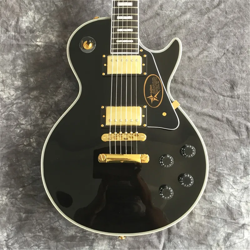 Provide the highest quality at best price tailor-made black electric guitar rosewood fingerboard | Спорт и развлечения