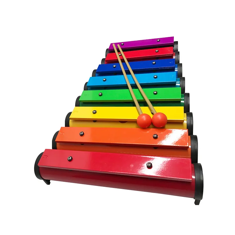 

Orff Percussion Instrument Octave Brick Kindergarten Teaching Only Octave Knock Piano Colorful Block Music Children Aluminum Pia