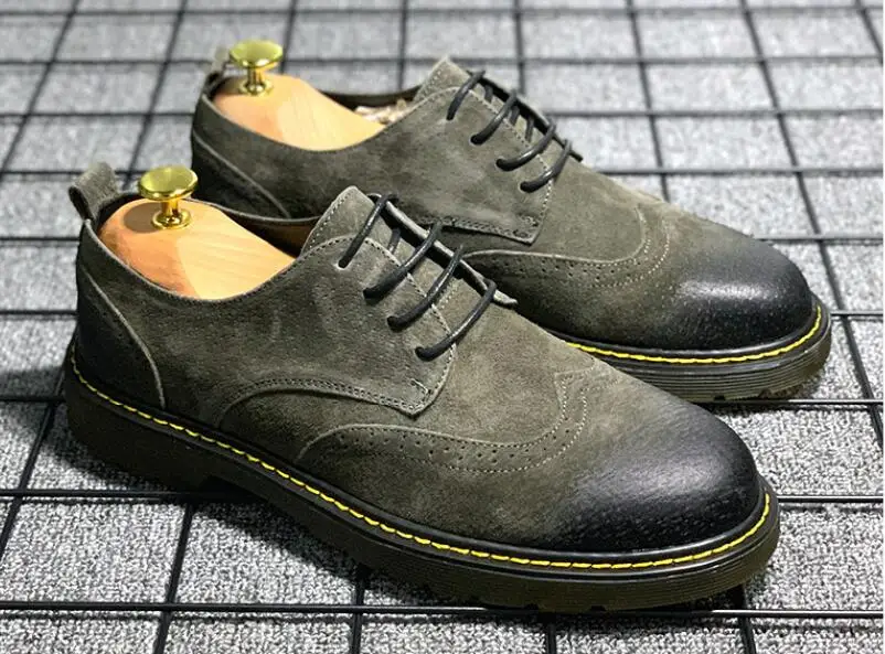Careaymade/Новинка; модные полуботинки Martin; однотонная Удобная дышащая повседневная обувь с круглым носком в британском стиле с мехом