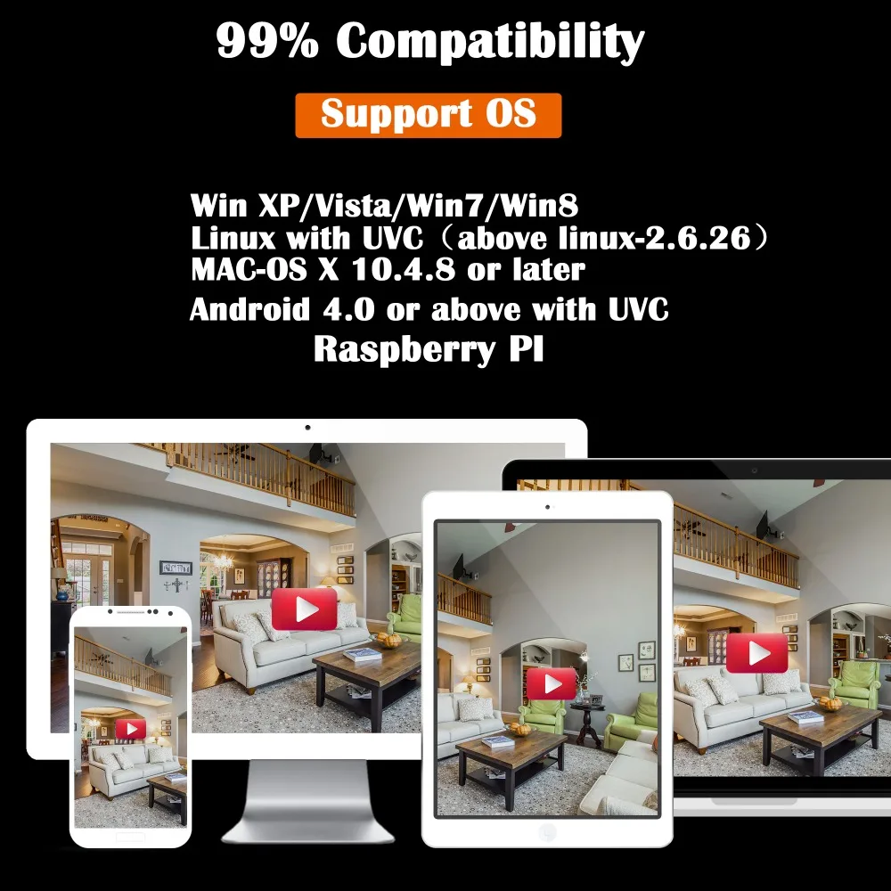 Двойной синхронизированный стерео модуль камеры без искажений 960P HD OTG UVC Plug and play USB 2,0 видео веб-камера модуль камеры