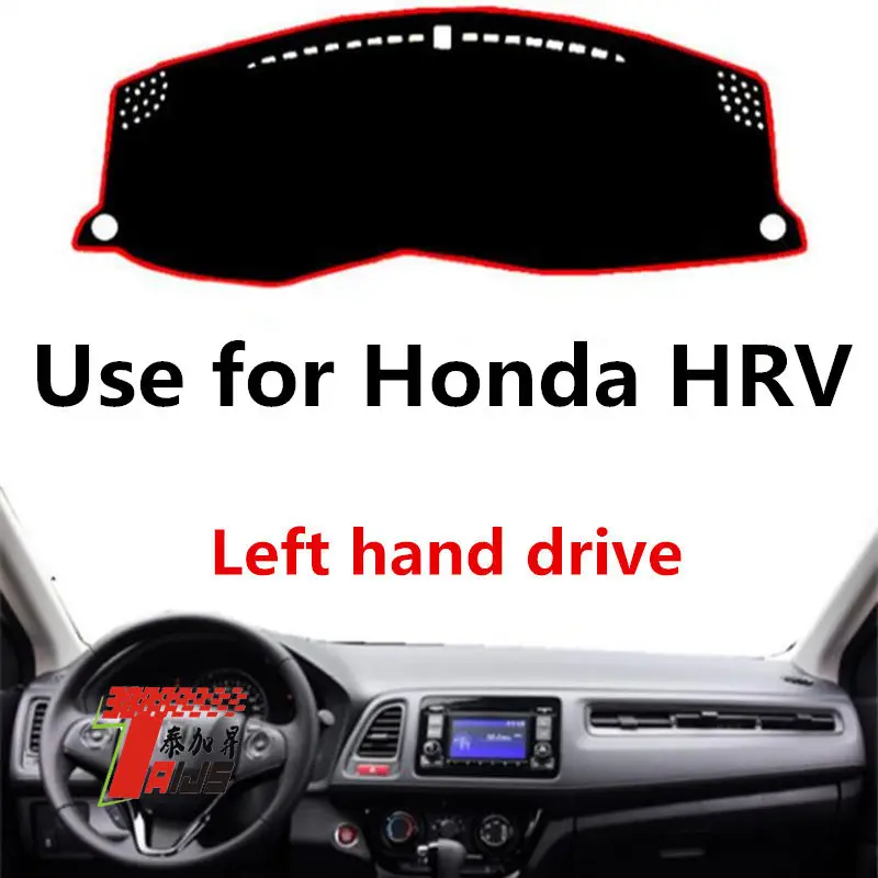 Taijsc left hand drive car dashboard cover for Honda HRV polyester 