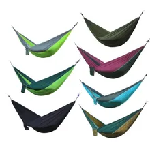 7 стилей портативный Детский Взрослый подвесной парашют гамак спальная кровать-гамак Открытый Кемпинг висячий коврик качели Охота Висячие качели