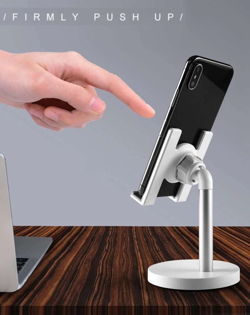  Tablet Holder Bed Desktop Diy Bracket For Ipad Desk Metal Tablet Stands Support 3.6 Inch To 10.6 In