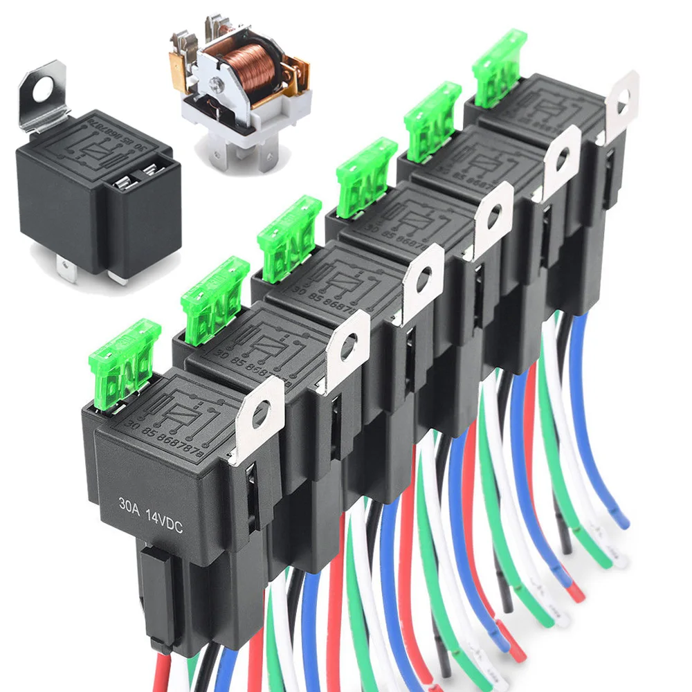 DC 12V 5 Pins 30A Automotive Changeover Relay Car Bike RelaYE DC 12V 5 Pins 30A Automotive Changeover Relay Car Bike RelaYE