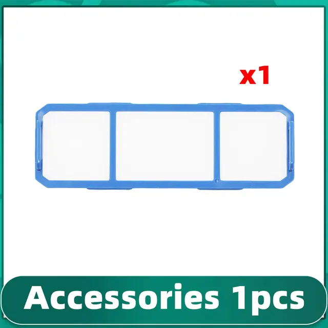 iLife A7 A9S V8 V8s X750 X800 X785 V80 L100 Silvercrest SSR1 SSRA1 Rubber Main Side Brush Hepa Filter Replacement Parts Set R