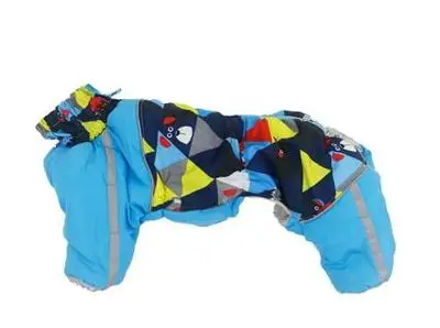 Boy Pet Blue Snowproof Zipper Clothes For Dogs For Small Dogs Senior Warm Boy Girl Pets Little Small Breeds Winter Coat Costume Parkas Goods - Цвет: Boy Pet Blue