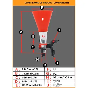 

Engine Oil Funnel Car Truck Adjustable Fixed Bracket Filling Spout Pour Tool Kit E7CA