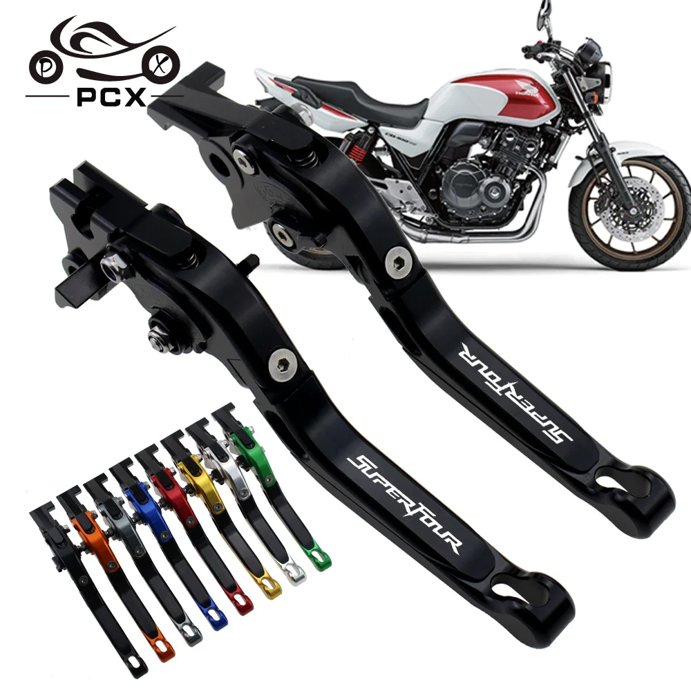 

For Honda CB400 Superfour VTEC 1 CB 400 1999-2001 Motorcycle Folding Extendable CNC Moto Adjustable Clutch Brake Levers