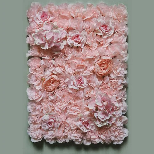 40X60 см креативный искусственный цветок «Роза» цветок стены свадебные искусственные растения фон стены Рождество шелк современные украшения - Цвет: H