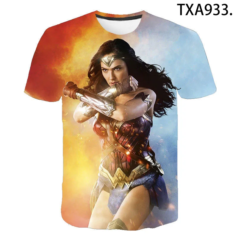 2020 New DC Comics Wonder Woman T Shirt 