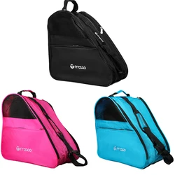 3 Layers Skates Carry Bag Children Portable Roller Skating Bag Outdoors Sports Multi-layer storage Backpack Single Shoulder Bag