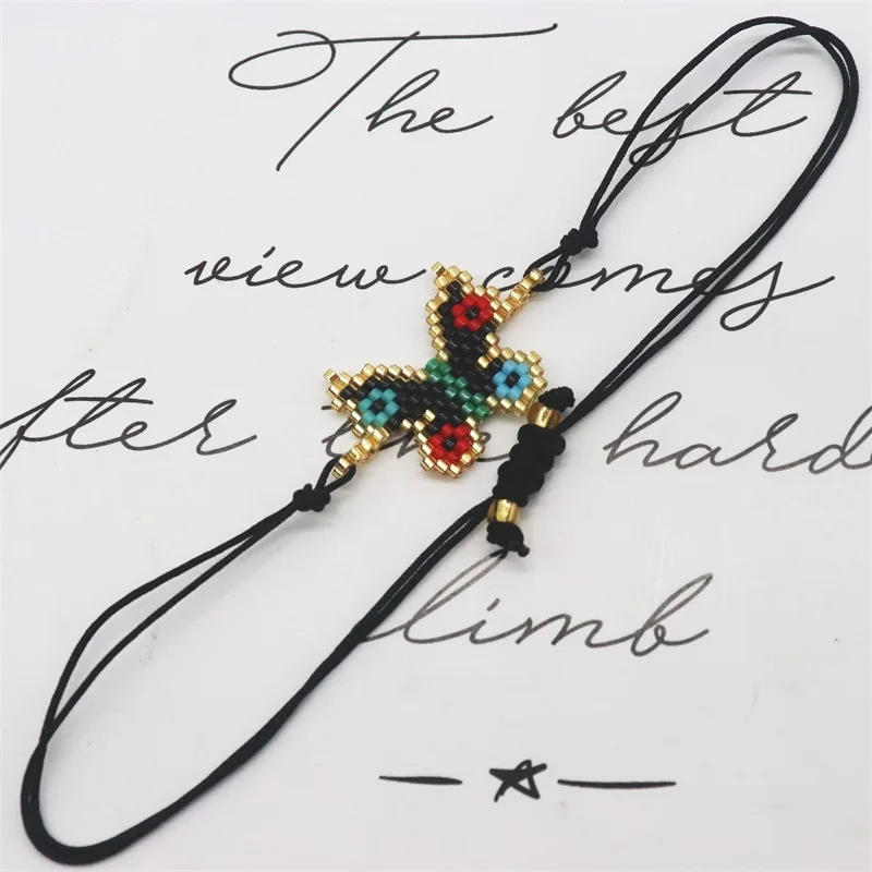 Huichol Butterfly Bracelet Huichol Bracelet, Mexican Huichol