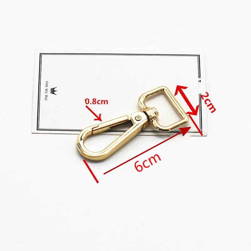 1 Medada DIY, 2 шт., женские сумки, карабин для сумки, Запчасти и аксессуары, застежка-крючок, металлическая, для багажа, сумка с пряжкой, ремешок для сумки - Цвет: 1