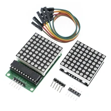 Módulo de matriz de microcontrolador MAX7219 8*8 dot Módulo de pantalla MCU módulo de Control de pantalla LED para Arduino 5V