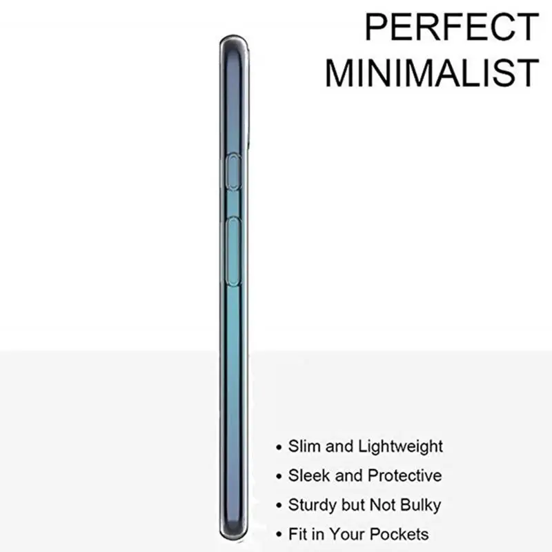 Transparent Silicone TPU Phone Case - Sleek and Durable Protection
