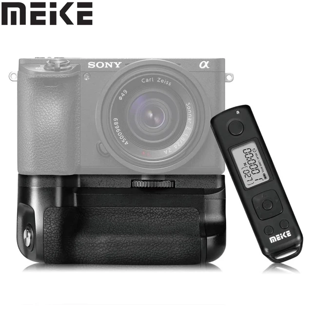 Meike-Sonyアルファ用垂直バッテリーグリップ,Ala6100 a6400 a6300 ...