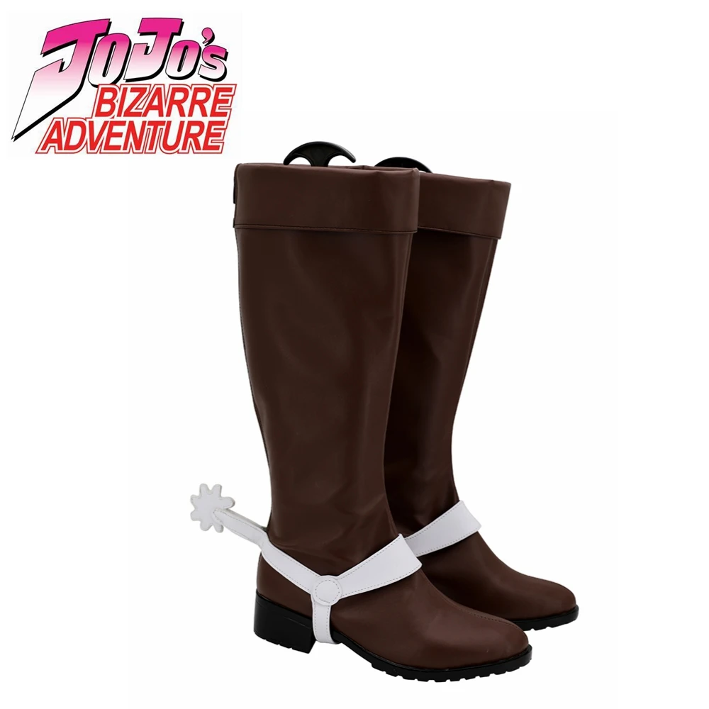 Сапоги для костюмированной вечеринки JoJo's bighure Adventure Diego Brando; коричневая обувь на заказ; Любой Размер