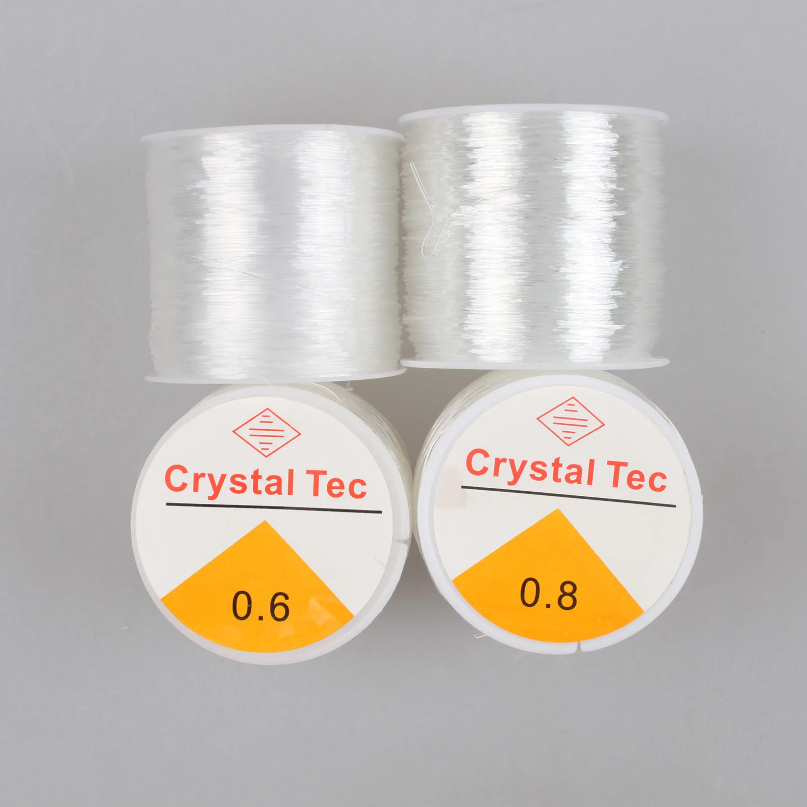 크리스탈 스트링 고무 탄성 스레드 0.5 0.6 0.7 0.8 1.0mm 쥬얼리 파인딩 비즈 라인, DIY 팔찌 쥬얼리 제작
