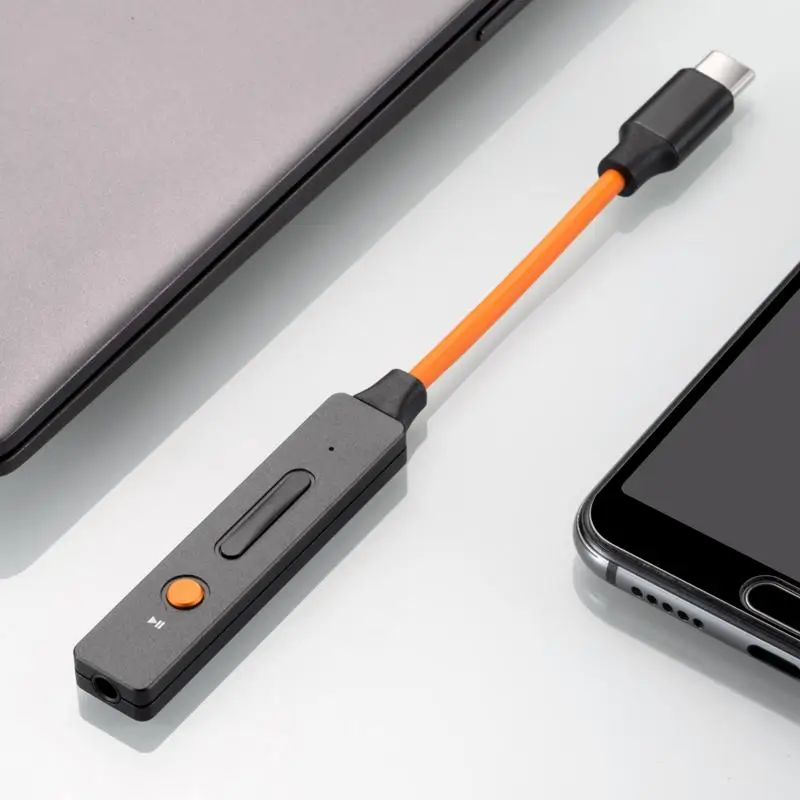  XDuoo LINK HD Digital Type-C Portable Decoding Headphone Amplifier AMP Cable Mobile Decoding Cable 