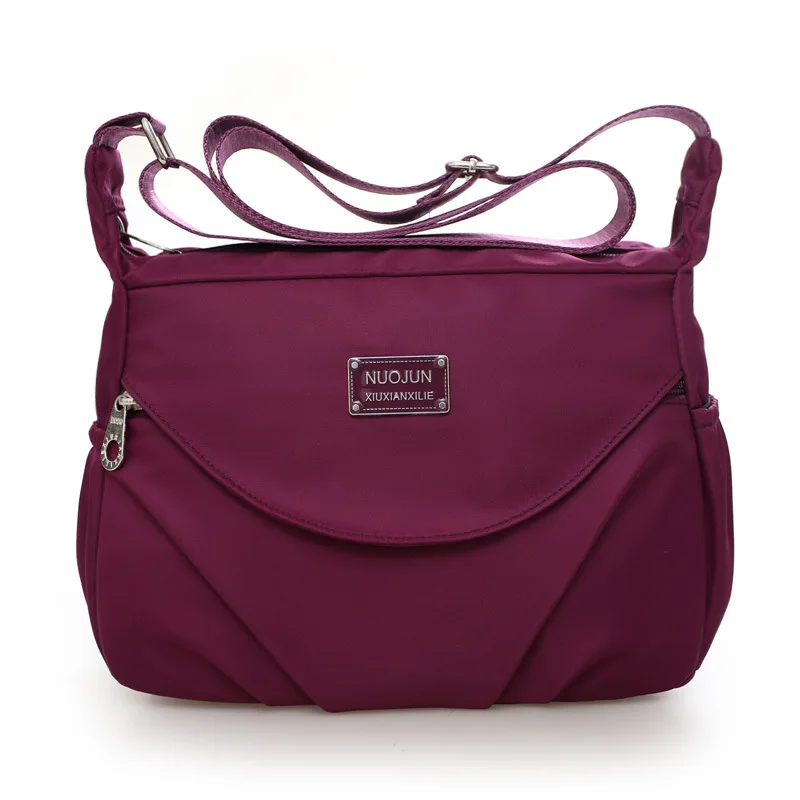 Женская сумка в Корейском стиле, новинка года, повседневная нейлоновая женская сумка, модная сумка через плечо, импортные товары