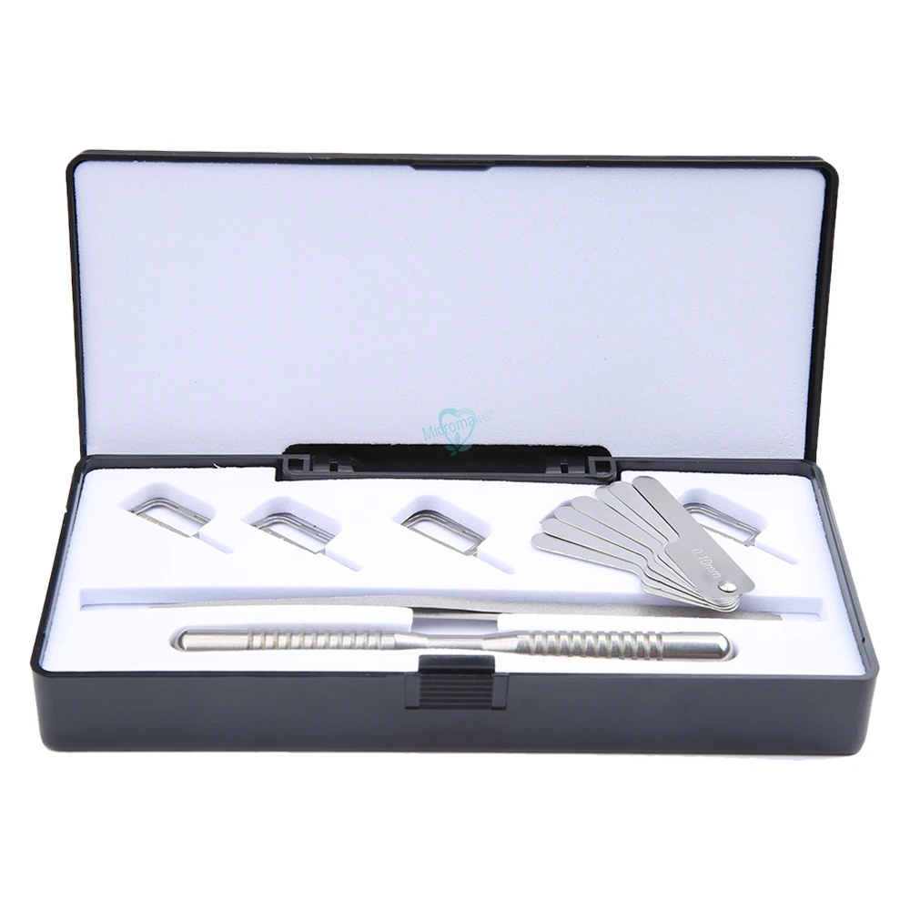 

1set Dental Equipment IPR System Enamel Interproximal Reduction Strip Kit Contra Angle Orthodontic tool