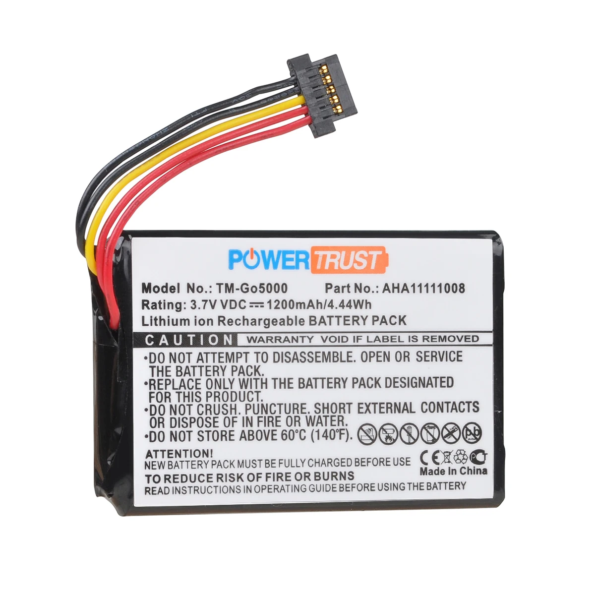 Batteria Cameron Sino Per TomTom GO 5100/6100/5000/6000/Pro 5250 – Li-ion 1100mAh