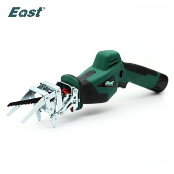

East 10.8V lithium battery Rechargeable Reciprocating Saw ET1510 for Wood Metal Cutting DIY Electric Saws Garden Tools