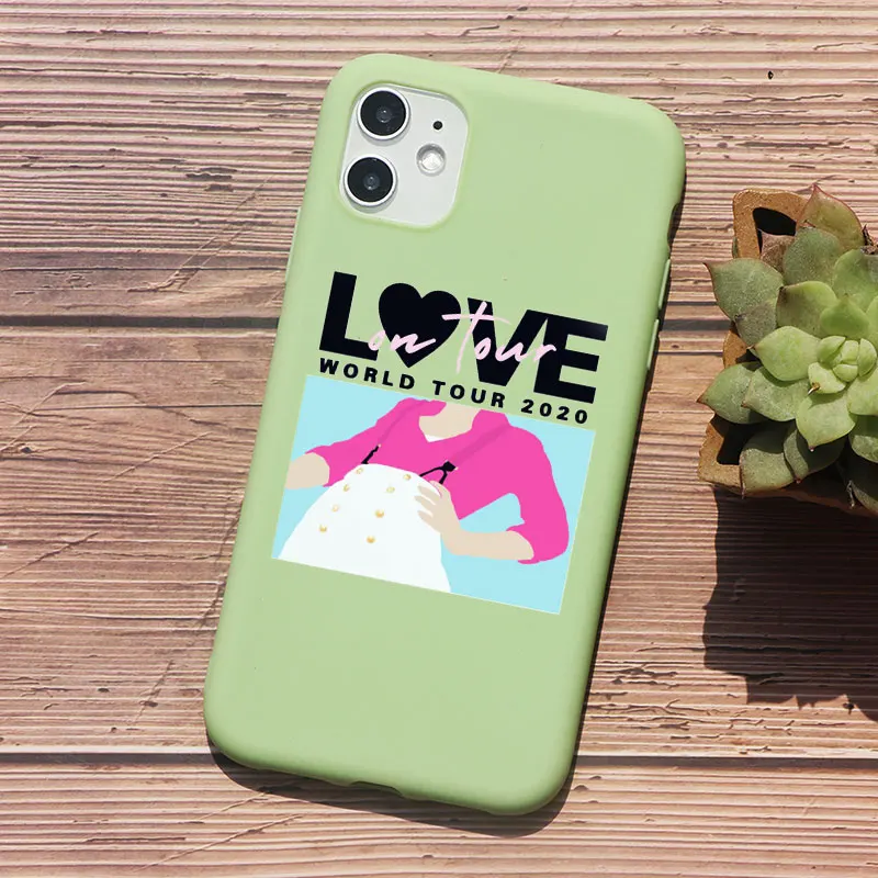 mous wallet Fine Styles Love on Tour Fine Line Phone Case For IPhone 12 PRO 11Pro Max 13 pro X XS Max XR 8 Plus 6 6S Plus 7 Plus TPU Cover waterproof phone bag Cases & Covers