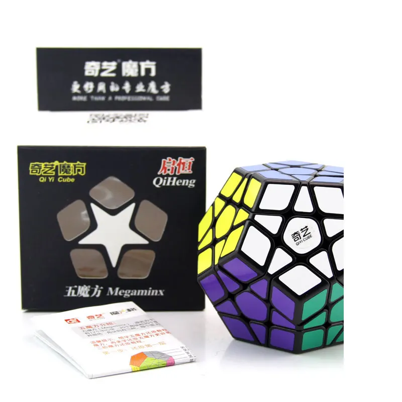 QiYi QiHeng Megaminxeds 3x3x3 волшебный куб Додекаэдр 3x3 профессиональный Нео скоростной куб головоломка антистресс игрушки для детей