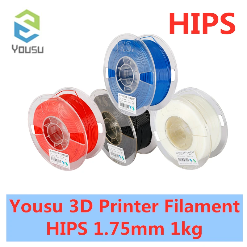 Yousu рекламная Высококачественная 1,75 мм 1 кг 3D нить для FDM 3D принтера, 3D Ручка, нить для бедер, много цветов, почта из России