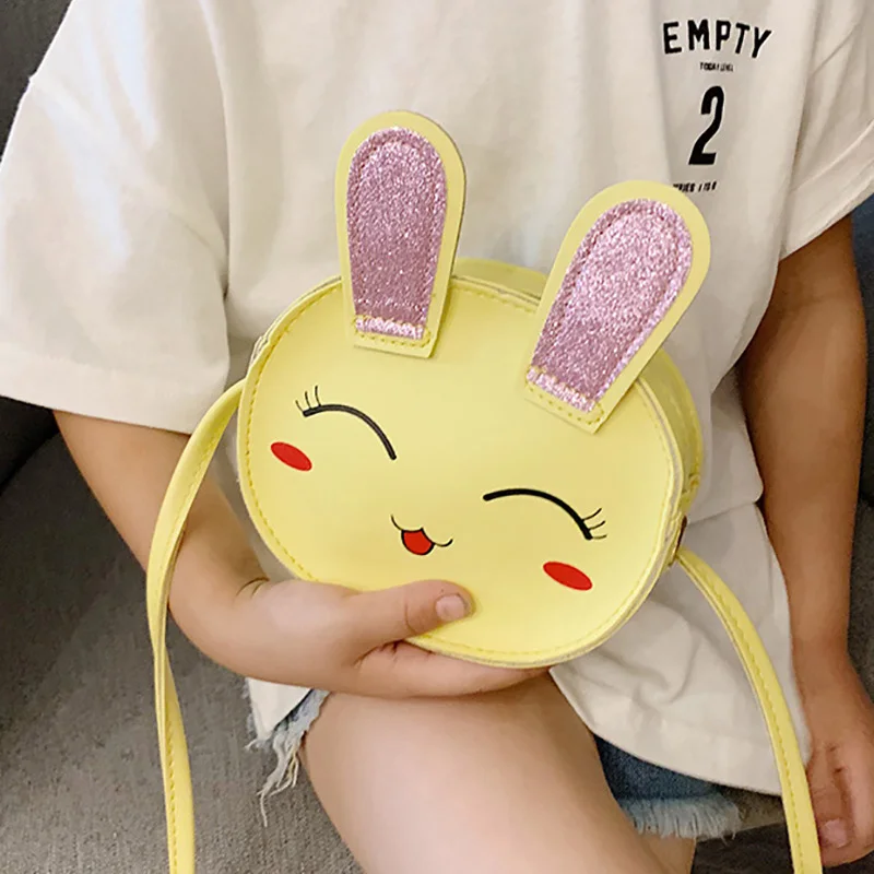 Милая Детская сумка через плечо с милым рисунком; модная детская сумка через плечо для девочек