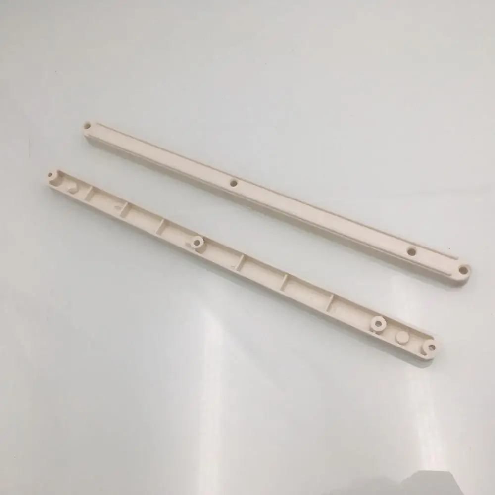 2pcs Plastic Drawer Runners Slides Track 295mm Two Section Rail