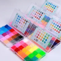 500g 2.6mm Mini hama beads pyssla Iron Beads for Kids Hama Beads 3d puzzle creative toys Handmade Gift toys 2