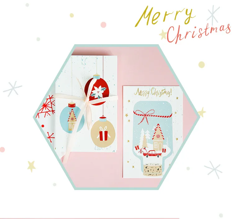 30 шт./компл. открытка merry Christmas/поздравительная открытка/открытка для сообщений/подарок на Рождество и год
