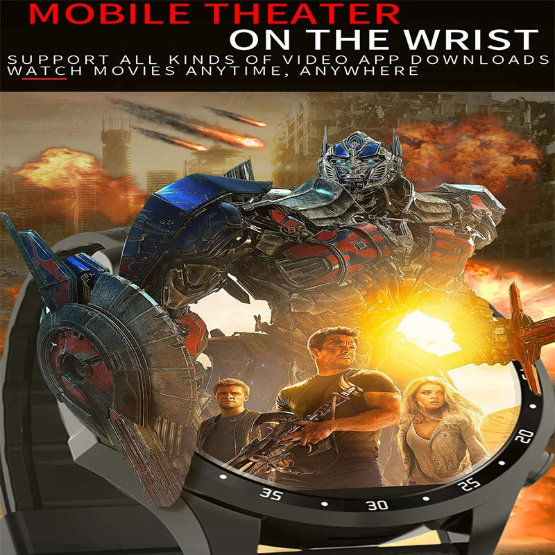 4G Internet access Smart Watch With video 3+32G GPS Heart rate Monitor ECG Blood Pressure IP68 Wrisatband SmartWatch for xiomi