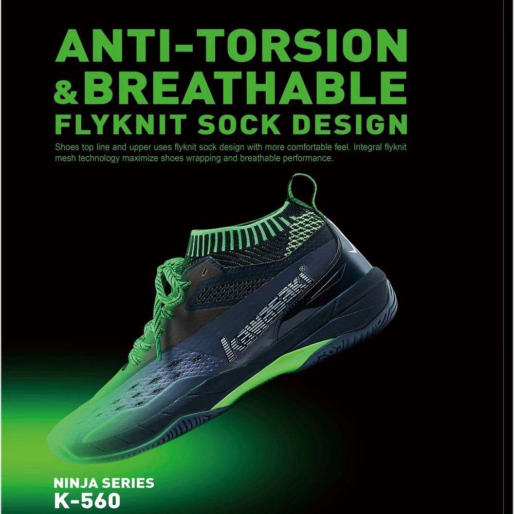 Sapatos de badminton