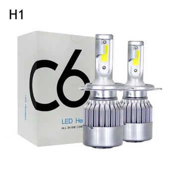 

DC 12V Fog Lights 1 Pair Of 36W Car C6 Super Bright White H4 H7 H3 H11 H1