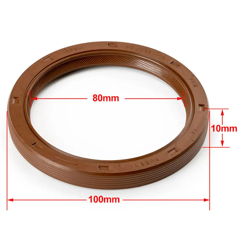 10PCS Crankshaft Rear Main Seal 91214-PLE-003 For Honda Civic Del Sol CRV For Acura Integra 91214PLE003 91214 PLE 003 for crankshaft oil seal