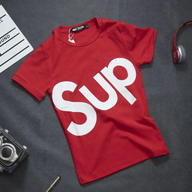 Cotton Letter T-shirt half sleeve man t-summer
