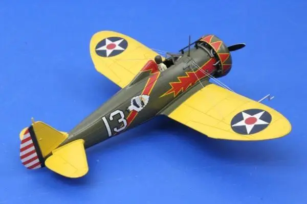 HOBBY MASTER Boeing P-26A Peashooter USAAC 94th PS Selfridge Field MI 1935 1/48 diecast plane model aircraft